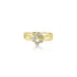 18K Yellow Gold Floral Ring