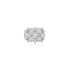 14K White Gold (2.00 Ct. Tw.) Designer Diamond Ring