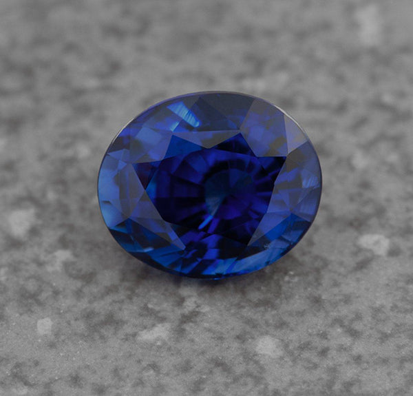 Oval Blue Sapphire