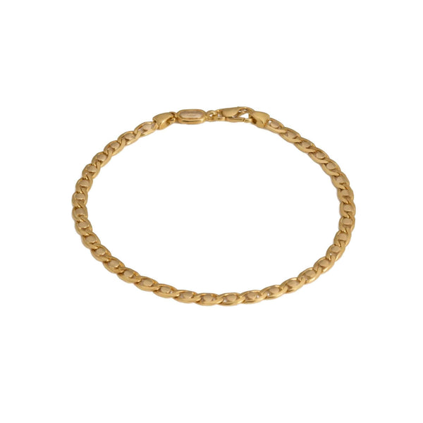 18k Yellow Gold Spiga Link Bracelet