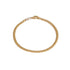 18k Yellow Gold Link Mancini Solid Italy Chain