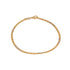 18k T-tone Gold Mancini Curb Link Italy
