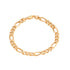 18k Yellow Gold Figaro Link Bracelet