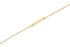 18k Yellow Gold Link Id Bracelet Italy