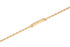 18k Yellow Gold Curb Id Bracelet Italy