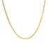 18k Yellow Gold Solid Link 24 Italy Chain
