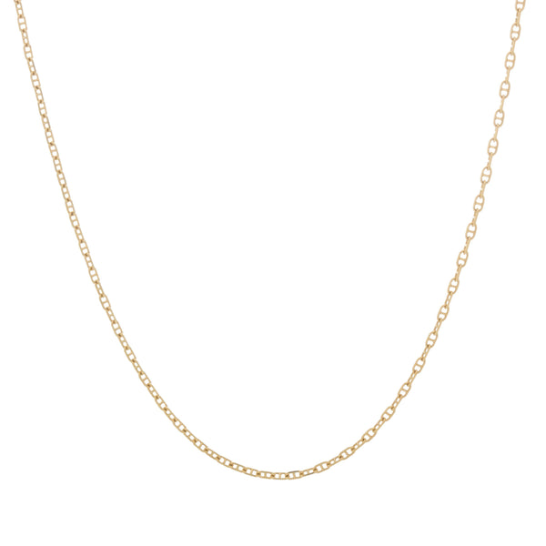18k T-tone Gucci Link Italy Chain (18” 2.25mm)