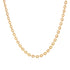 18k Yellow Gold Open Link Cable Chain Italy