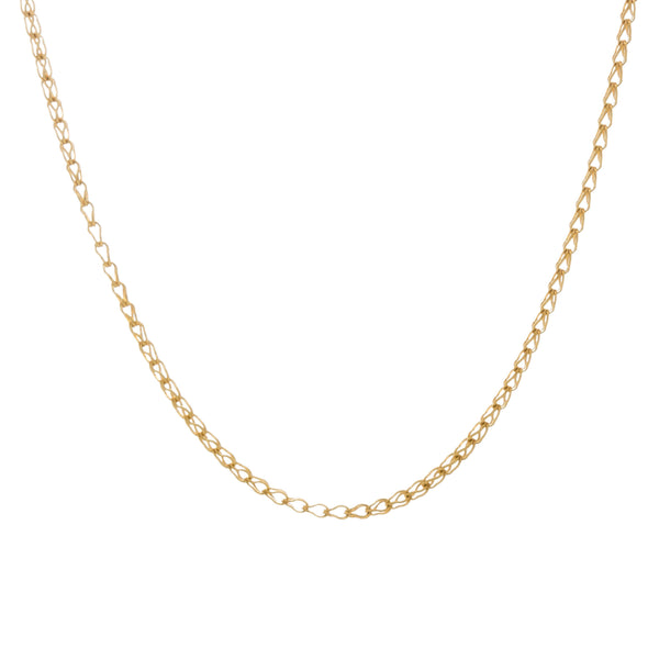 18k Yellow Gold Fancy Chain Italy