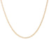 18k Yellow Gold Solid Curb Chain Italy