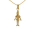 18k Yellow Gold Pinocchio Italian Necklace