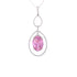18k White Gold (o.85 Ct. Tw.) Pear Drop Oval Pendant