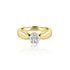 14k Yellow Gold Four Prong Mia Solitaire Engagement Ring