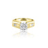 14k Yellow Gold Engagement 0.20ctw Ring