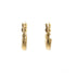 18k Yellow Gold Hoops Italy Londyn Earrings