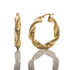 14k Yellow Gold Fancy Twisted Liana Earrings
