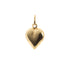 18k Yellow Gold Puffed Heart Pendant