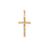 10k Yellow Gold Crucifix Cross Pendant