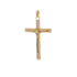 14k Yellow Gold Religious Cross Pendant
