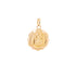 18k Yellow Gold Traditional Baptism Italy Pendant