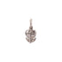 18k White Gold Faith Hope and Charity Pendant