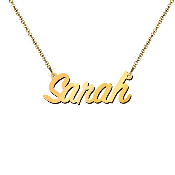 18k Personalized name Necklace