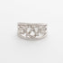 18k White Gold Amalia Infinity Cubic Ring