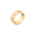 14k Yellow Gold Grooved Wedding Band (8.5mm)