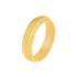 10k Yellow Gold mill Style Wedding Band (6mm)